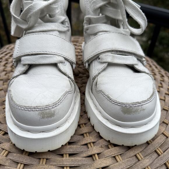 Dr. Martens Zuma II Women's 6 Ankle Lace-Up Strap White Zuma II UK 4 EU 37 - Picture 4 of 16